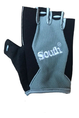 South Gym Leather Gloves for Gym and Cycling - Fitness Training 11