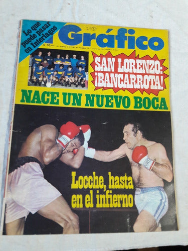 El Grafico N° 2937 Año 1976 Locche Pele River Boca Casla 0