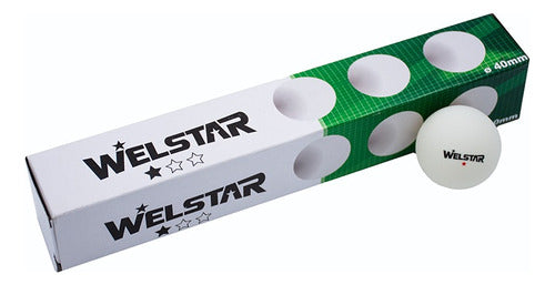 Welstar Table Tennis Balls 6pcs 0