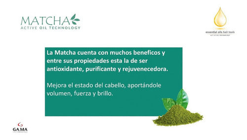 NATURE COSMETICS Kit Gama Plancha + Secador Matcha 4