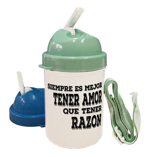 TIENDA CUBIK Cantimplora Frase Siempre Es Mejor Tener Amor Que 0