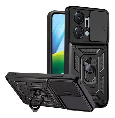 Protector Para Honor X7a Camring Estuche 3 En 1 0