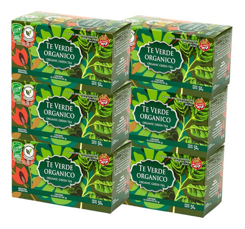 Hierbas del Oasis Organic Green Tea - 6 Units 0