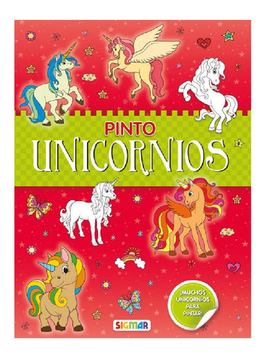 Children's Coloring Book Princesses or Unicorns by Sigmar 4