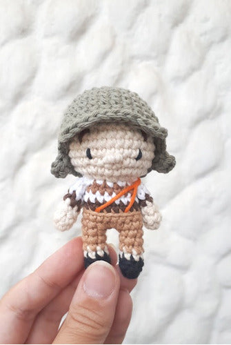 Pipelino Amigurumi Doll Chavo Del 8 - Handmade Crochet Toy 1