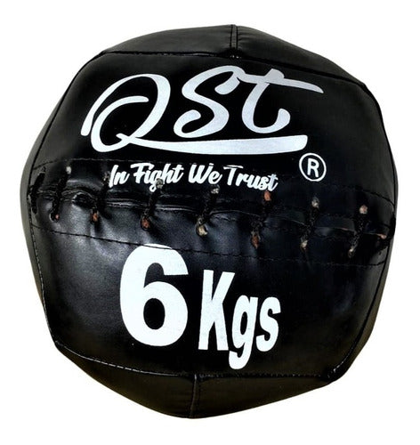 Medicine Ball- Medball Premium Qst Arg 6kg Cross- Funcional 0