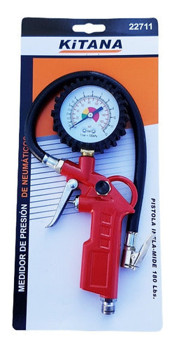 Kitana Tire Inflator with Pressure Gauge for Trucks 0