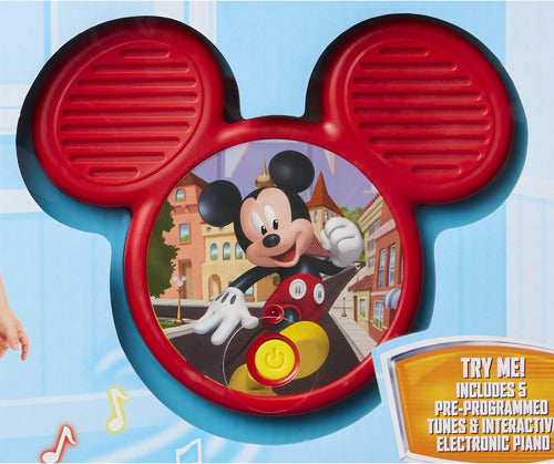 Alfombrilla De Baile Mickey Mouse Con Piano, 120 X 40 Cm 1