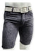 Men's Elastized Denim Bermuda Shorts Without Rips 8