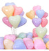 Universo Mágico Heart-Shaped Pastel Color Balloons x 25 U 0