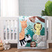 The Peanutshell Peanut Shell Crib Set, Safari Animals 0