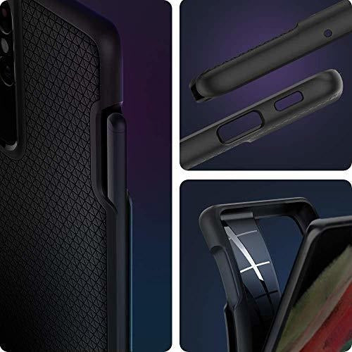 Spigen Liquid Air P Galaxy S21 Ultra Case - Matte Black 4