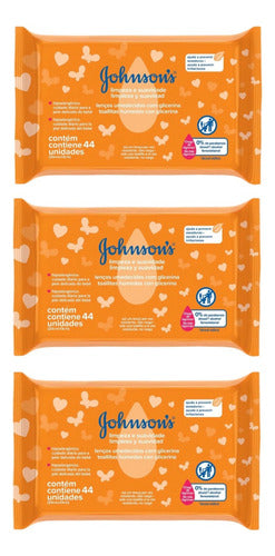 Johnson's Wet Wipes Cleaning & Softness (3 Packs) 0