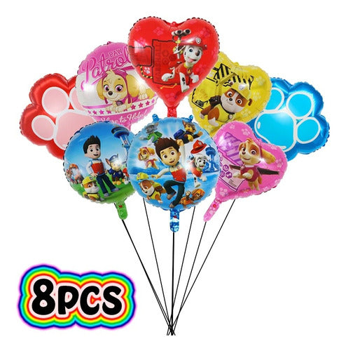 Cotillon Waf Paw Patrol Party Balloons Decoration 2