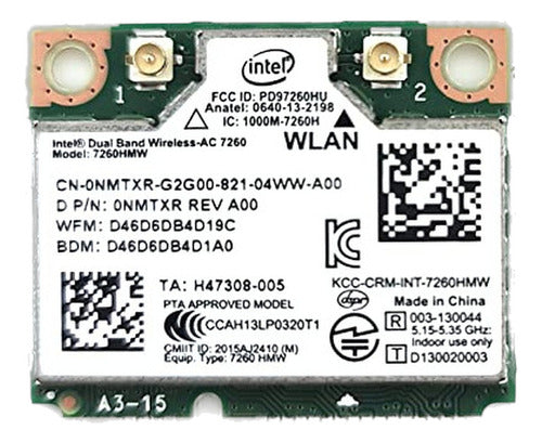 Intel Red 7260.hmwg.r Revisado Wifi Inalámbrico 0