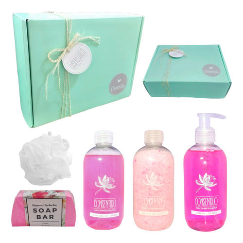 Zen Spa Relax Rose Aroma Gift Box Set N°26 - Enjoy the Ultimate Pampering Experience - Set Caja Regalo Zen Spa Relax Rosas Aroma Kit N26 Disfrutalo
