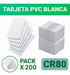 Tarjetas Pvc Zebra Xp3 - Xp7 X Pack 200 Unidades 1