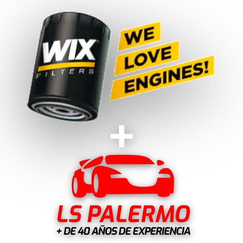 Wix Filters Filtro De Aceite Chevrolet Spin Corsa Onix Prisma Meriva Joy 1