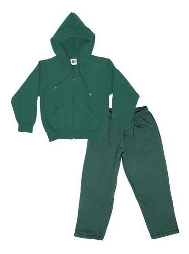 Ely Green Collegiate Jacket and Trouser Set 0