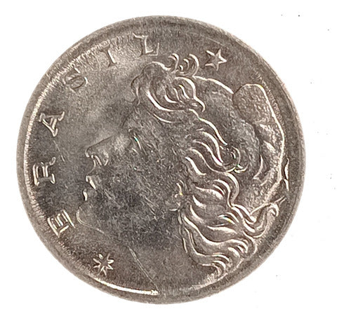 Valory Brasil 5 Centavos 1969 Sin Circular Km 577.2 1