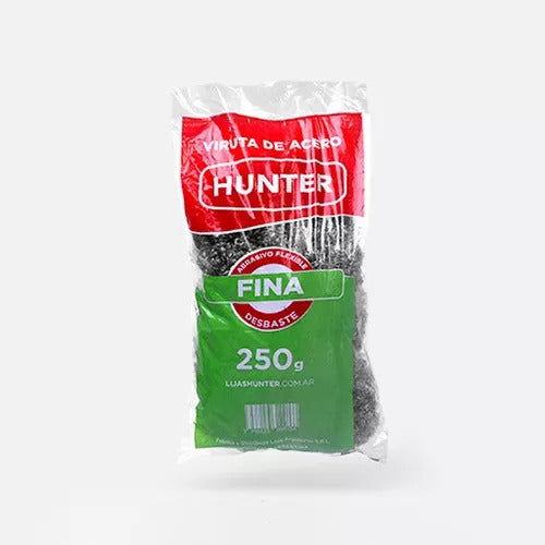 Viruta Acero Gruesa Hunter 250 G. X 10 Unidades 0