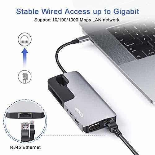 Hub Usb C Adaptador Usb C Para Macbook Pro Us 5