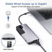 Hub Usb C Adaptador Usb C Para Macbook Pro Us 5