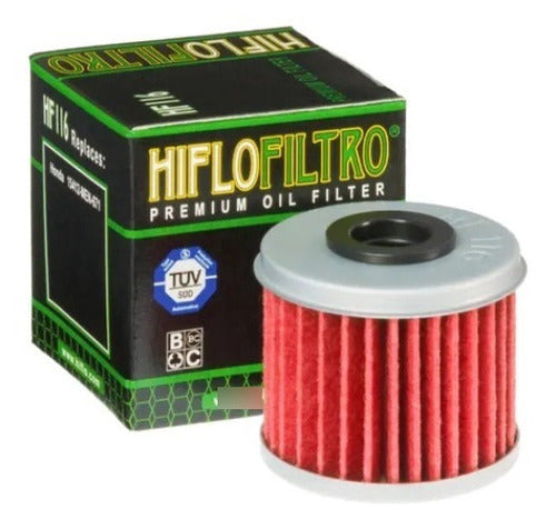 Hiflofiltro Oil Filter for Honda CRF 150 250 450 / TRX 450 ER 0