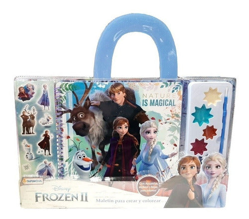 Set De Arte Acuarelas Frozen 2 Cuadernillo Acuarelas Sticker 1