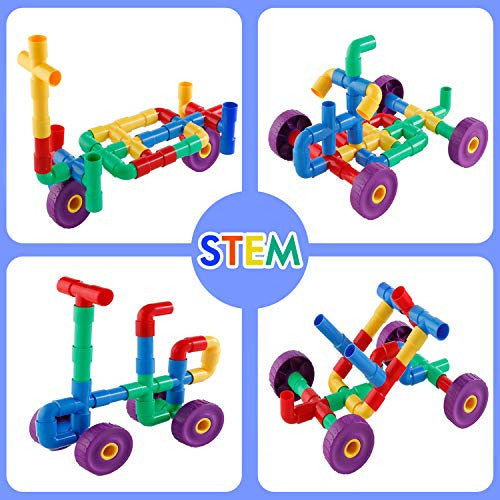 Zozoplay Learning Stem Toy Tube Construction Set 3