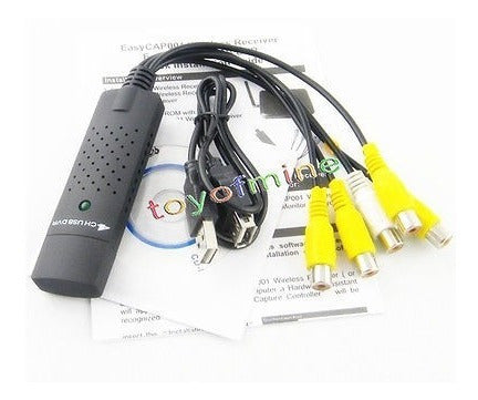 USB 2.0 4CH DVR CCTV Digital Security Camera Adapter 2