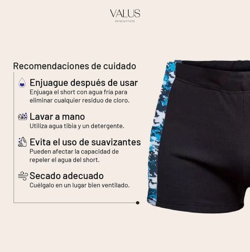 Valus Malla De Baño Cloro Resistente Short Natación Hombre Sale! 6