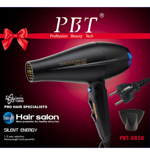 Secador De Cabello Pelo Profesional 2 Vel 3 Niveles De Temp 2