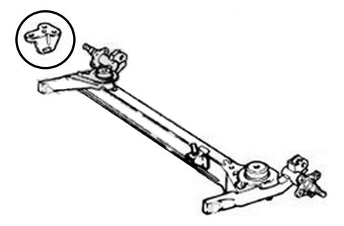 Original Fiat Rear Axle Support for Palio and Siena 0