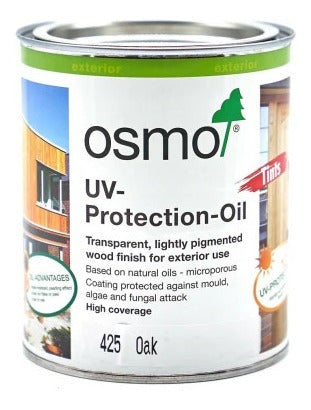 Osmo 425 Aceite De Proteccion Uv Roble Satinado 0.75 Lt 0