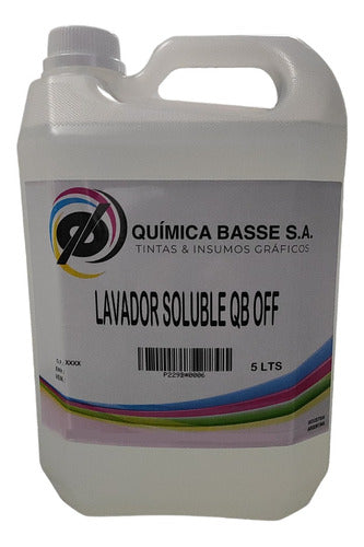 Lavador Soluble - Limpiador Universal Offset (x 5 Litros) 0