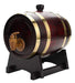 GOTOTOP Vintage Oak Wood Wine Barrel Dispenser 0