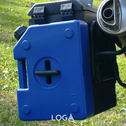 Flat 5-Liter Jerry Can with Holder - Moto26 17