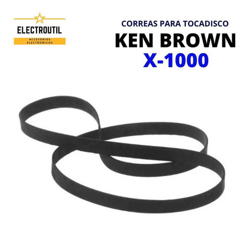 Ken Brown X-1000 Turntable Drive Belt 0