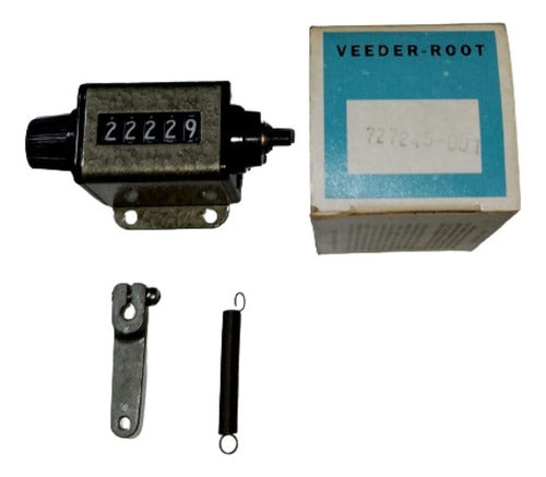 Veeder-Root Mechanical Counter Model 727245-001 - 5 Digit 0