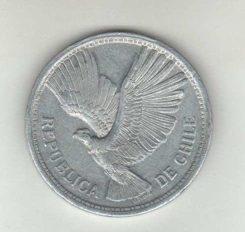 Chile Moneda De 10 Pesos Año 1956 - Km 181 - Vf 1