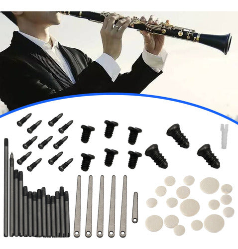 Kit De Ferramentas De Manutenção De Clarinete Para Parafusos 5