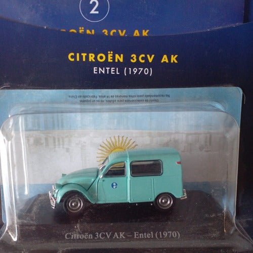 Magazine + Unforgettable Citroen 3CV Delivery and Service Car Model 0