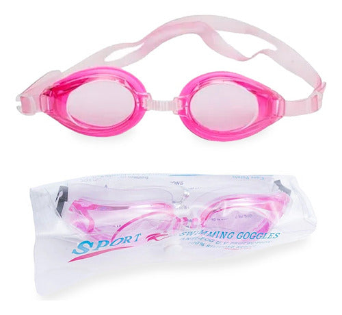 Swimming Goggles with Anti-Fog and Ear Plugs 20