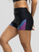 Short Curto Feminino Suplex Cintura Alta Moda Fitness 5