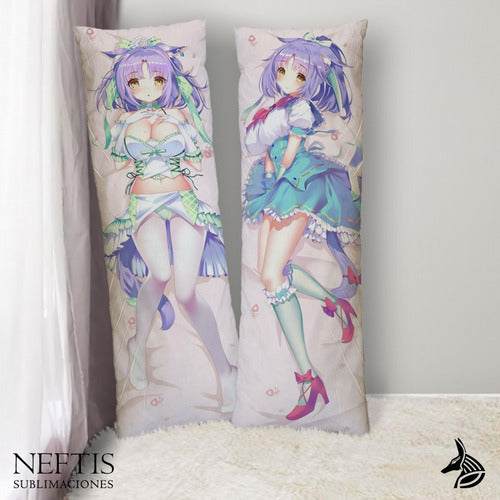 Neftis Sublimaciones Nekopara Anime Dakimakura Funda Para Almohada Personalizada 3