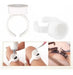 Full-time Mania 10 Eyelash Extension Holder Rings with Adhesive 0