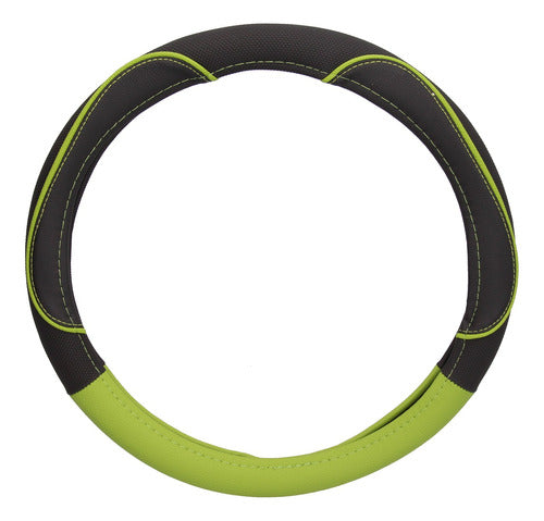 Vexo Universal Steering Wheel Cover Diameter 38 Cool Line Black/Green 1