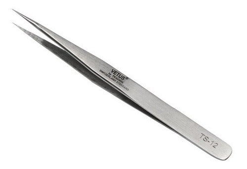 Pinza Vetus Ts-15 Recta P/ Extensión De Pestañas 0