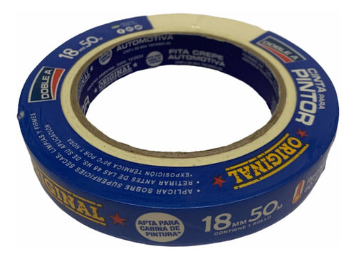 Doble A Masking Paper Tape 18 mm x 50 m x 24 Units 0